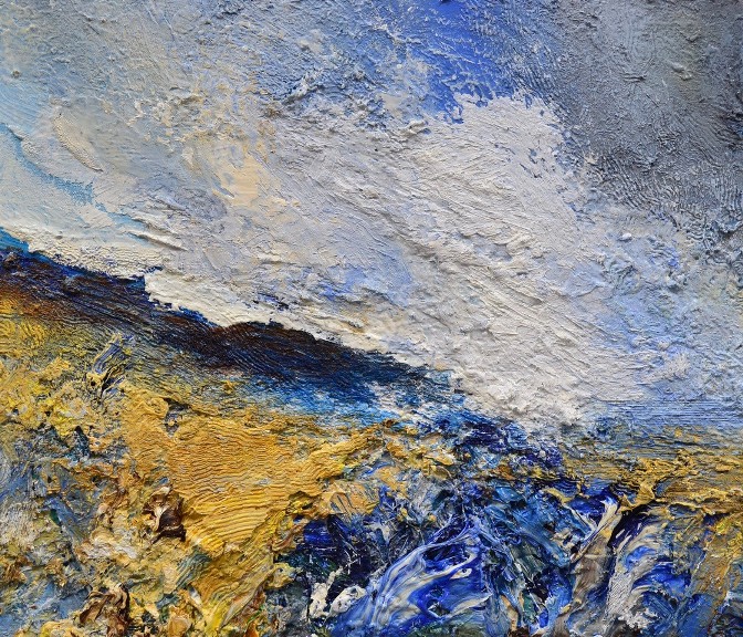 'High Tide, Sand Dunes, Reflected Sky' by artist Matthew Bourne